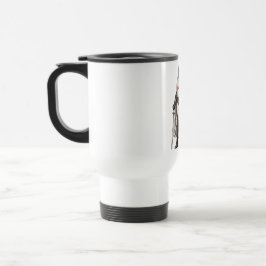 Templar Knight Crusader Travel Mug Reisebecher