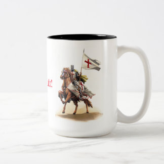Templar Knight Deus Vult Tasse