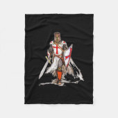 Templar Knight Fleecedecke (Vorderseite)