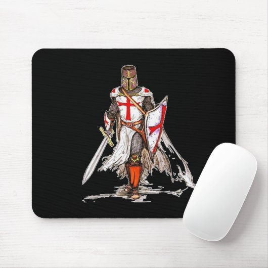 Templar Knight Mousepad (Mit Mouse)