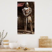 Templar Knight Poster Art (Küche)