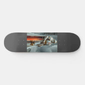 Templar Knight Skateboard (Horizontal)