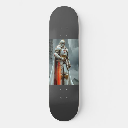 Templar Knight Skateboard (Vorderseite)