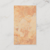 Templar Kreuz, beunruhigt Visitenkarte (Rückseite)