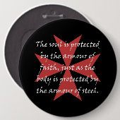 Templar Kreuz Button (Vorne & Hinten)