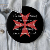 Templar Kreuz Button (Beispiel)