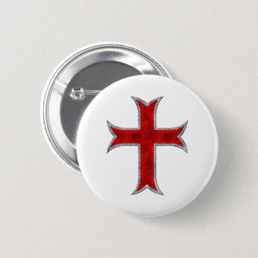 Templar Kreuz Button (Vorne & Hinten)
