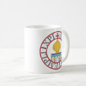 Templar Kreuz und Tempel-Siegel-Tasse Kaffeetasse (VorderseiteRechts)