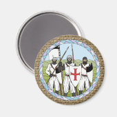 Templar Magnet (Vorderseite/Rückseite)