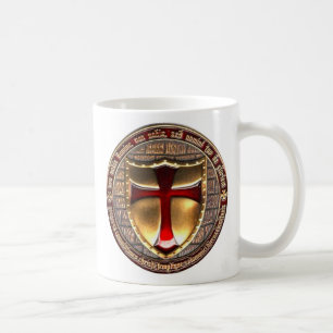 TEMPLAR MÜNZE KAFFEETASSE