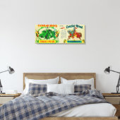 Templar Peas LabelGrand Rapids, MI Leinwanddruck (Insitu (Schlafzimmer))