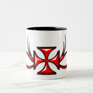 Templar QuerTasse Zweifarbige Tasse