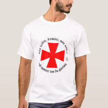 Templar Ritter Alpha Omega Non-Nobis Domine