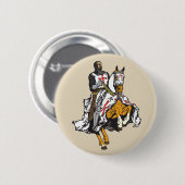 Templar Ritter Button (Vorne & Hinten)