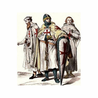 Templar Ritter Freistehende Fotoskulptur