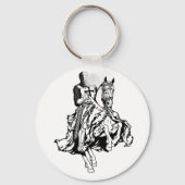 Templar Ritter Schlüsselanhänger (Vorderseite)