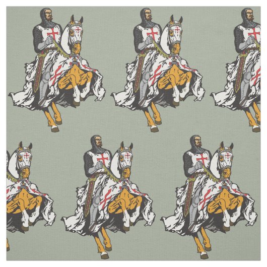 Templar Ritter Stoff (Muster)