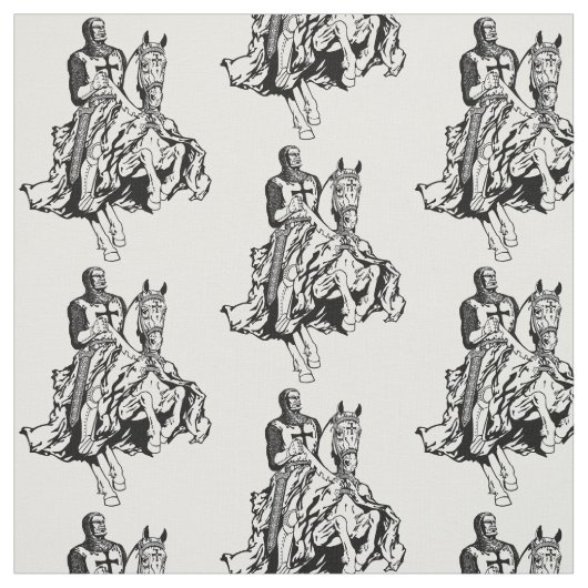 Templar Ritter Stoff (Muster)