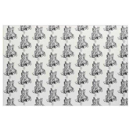 Templar Ritter Stoff (Fat Quarter (45,7 x 55,9 cm))