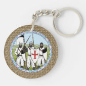 Templar Schlüsselanhänger (Rückseite)
