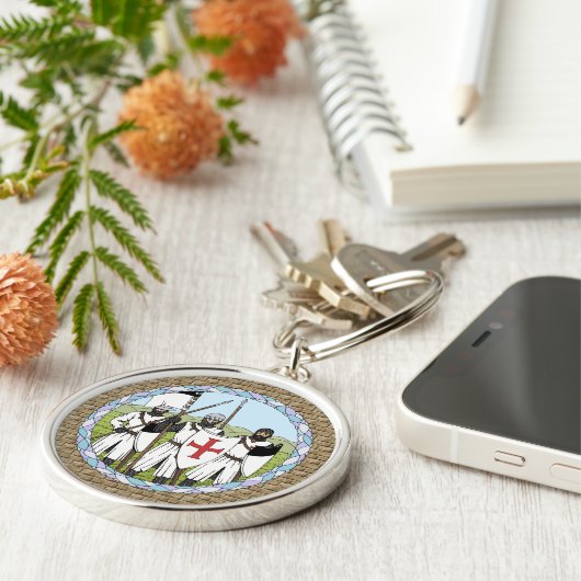 Templar Schlüsselanhänger (Seite)