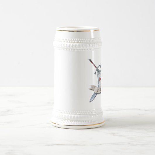 Templar Stein Bierglas (Mittel)