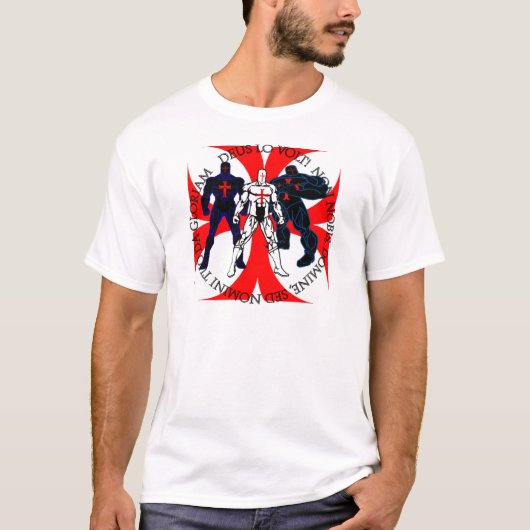 Templar Superhelden T-Shirt (Vorderseite)