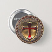 TEMPLAR-SYMBOL BUTTON (Vorne & Hinten)