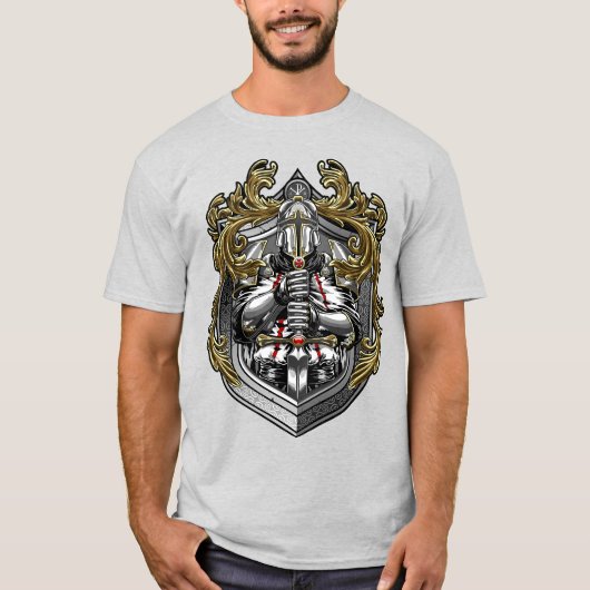 Templars Gold T-Shirt (Vorderseite)
