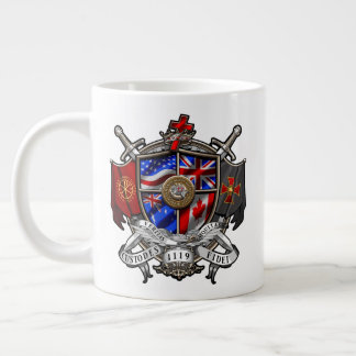 Templars International Crest Jumbo 20oz 2 Jumbo-Tasse