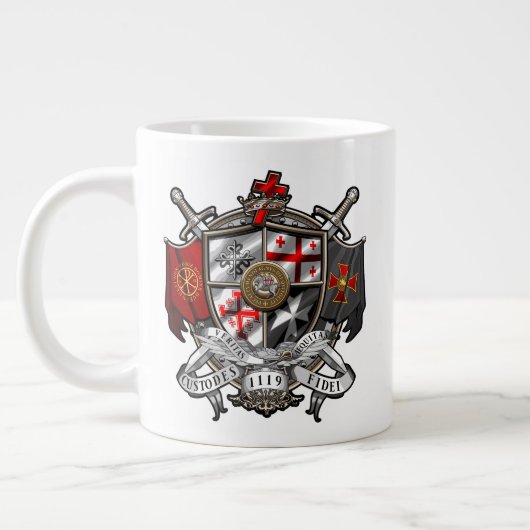 Templars International Crest Jumbo 20oz Jumbo-Tasse (Links)