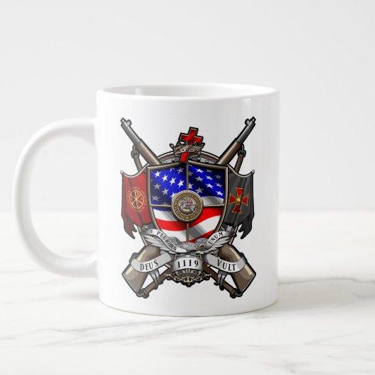Templars USA Jumbo 20oz Jumbo-Tasse (Links)