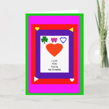 Template 1 Valentine Card1a MUSEUM Zazzle Geschenk