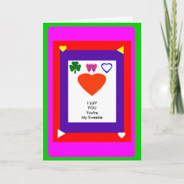 Template 1 Valentine Card1a MUSEUM Zazzle Geschenk Feiertagskarte