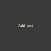 Template - Add text Aufkleber (Vorderseite)