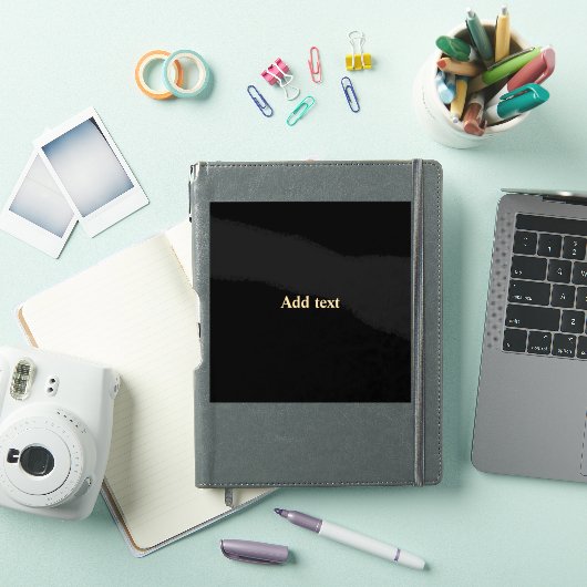 Template - Add text Aufkleber (iPad Hülle)