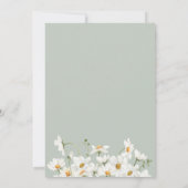 TEMPLATE Baby Dusche Einladung (Rückseite)