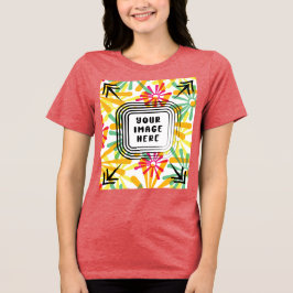 Template Bella+Leinwand Women's Tri-Mix T Shirt