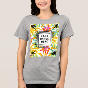 Template Bella+Leinwand Women's Tri-Mix T Shirt