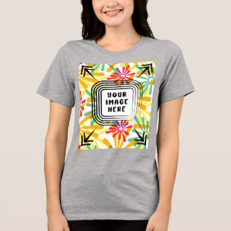 Template Bella+Leinwand Women's Tri-Mix T Shirt