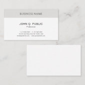 Template Beruflich Elegant Minimalistisch modern Visitenkarte (Vorne/Hinten)