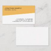 Template Beruflich Elegant Modernes Minimalistisch Visitenkarte (Vorne/Hinten)
