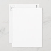 Template BLANK fügen Text Bild Farbe Anführungszei Postkarte (Vorne/Hinten)