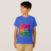 Template Boys Kids TShirts Hinzufügen von Bild Tex (Vorne ganz)
