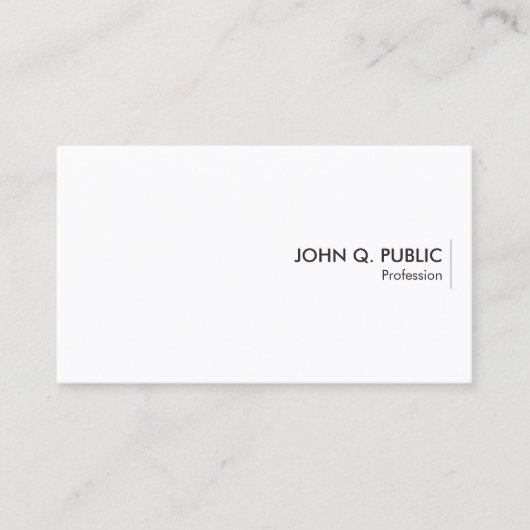 Template Business Cards Personalisiert Beruflich Visitenkarte (Vorderseite)