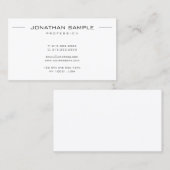 Template Businesscards Modern Beruflich Visitenkarte (Vorne/Hinten)