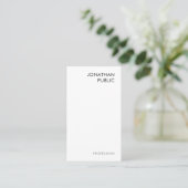 Template Businesscards Moderne Elegante Beruflich Visitenkarte (Stehend Vorderseite)