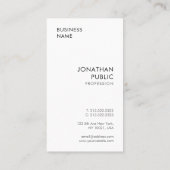 Template Businesscards Moderne Elegante Beruflich Visitenkarte (Rückseite)