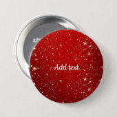 Template - Christmas Red Twinkle Button (Vorne & Hinten)