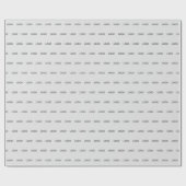 Template Corporate Logo - gestaffelte Reihen Geschenkpapier (Flach)